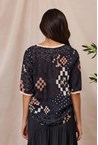 STASH WOVEN TEE - stash prin